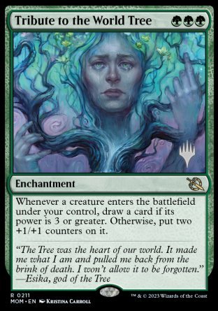 Tribute to the World Tree (Promo Pack) [March of the Machine Promos] | Exor Games Summserside