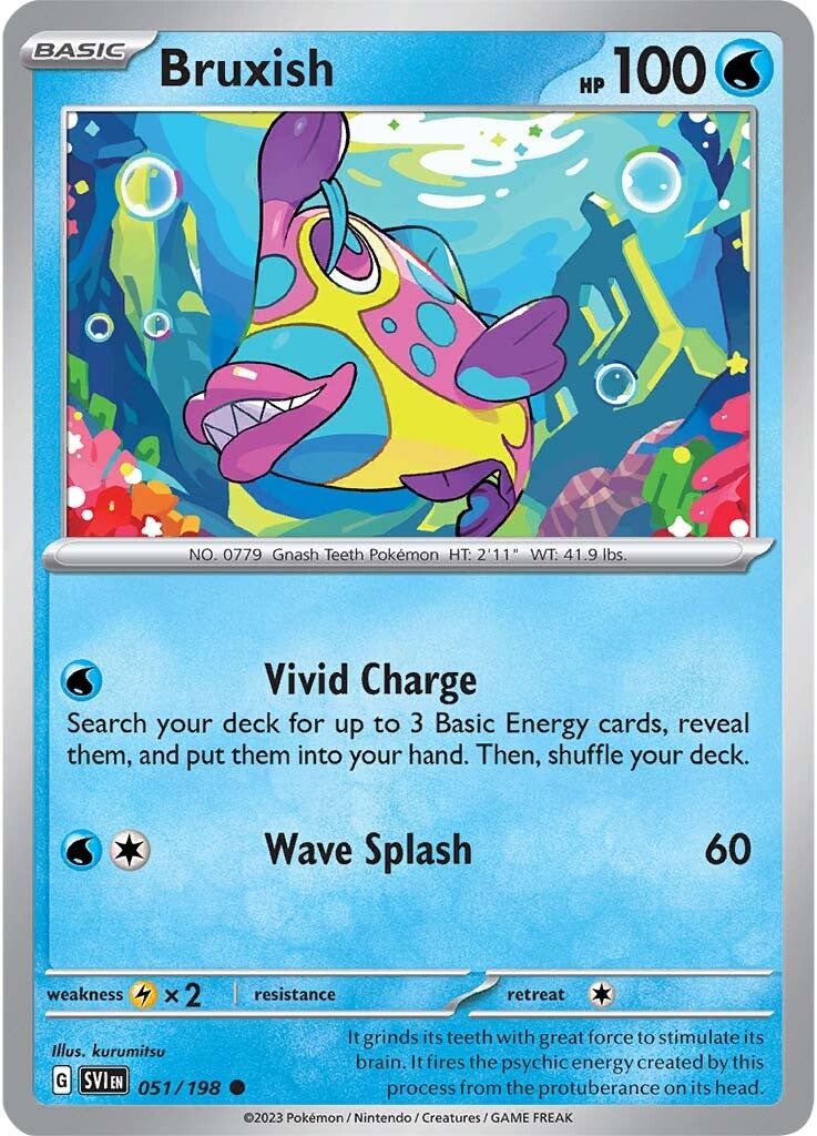 Bruxish (051/198) [Scarlet & Violet: Base Set] | Exor Games Summserside