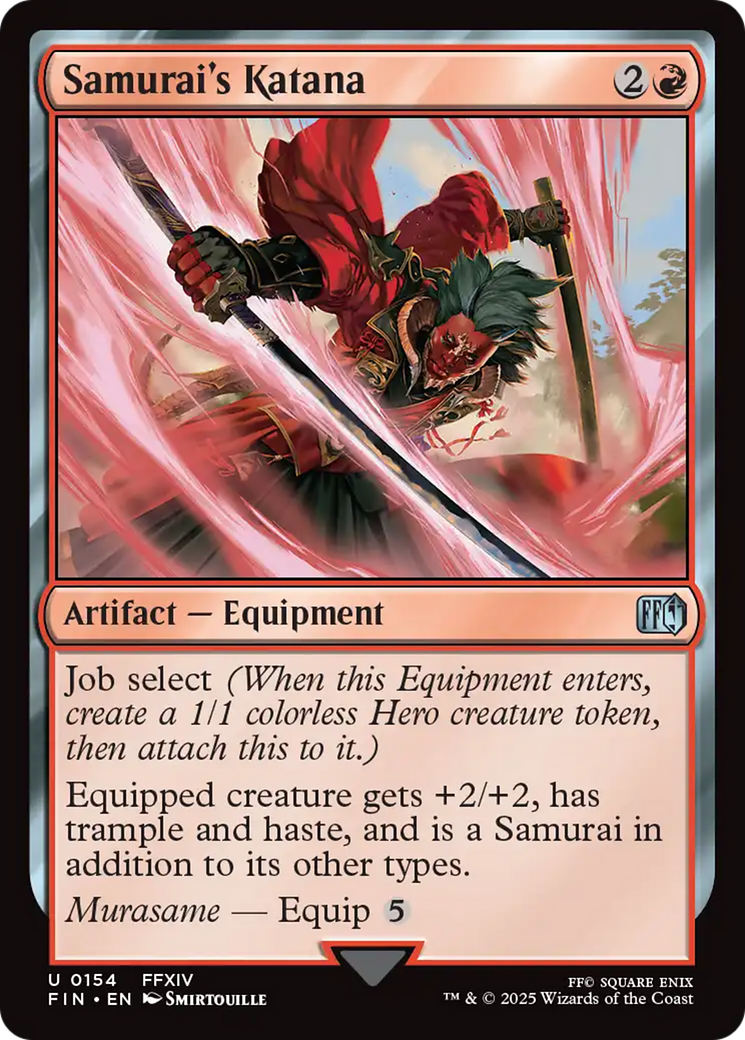 Samurai's Katana [FINAL FANTASY] | Exor Games Summserside