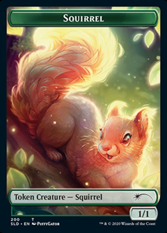 Squirrel Token [Secret Lair Drop Series] | Exor Games Summserside