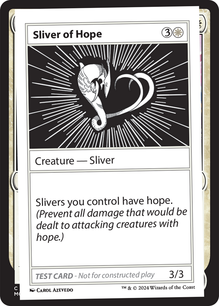 Sliver of Hope [Mystery Booster 2 Playtest Cards] | Exor Games Summserside