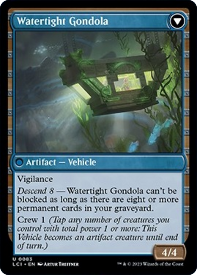 Waterlogged Hulk // Watertight Gondola [The Lost Caverns of Ixalan] | Exor Games Summserside