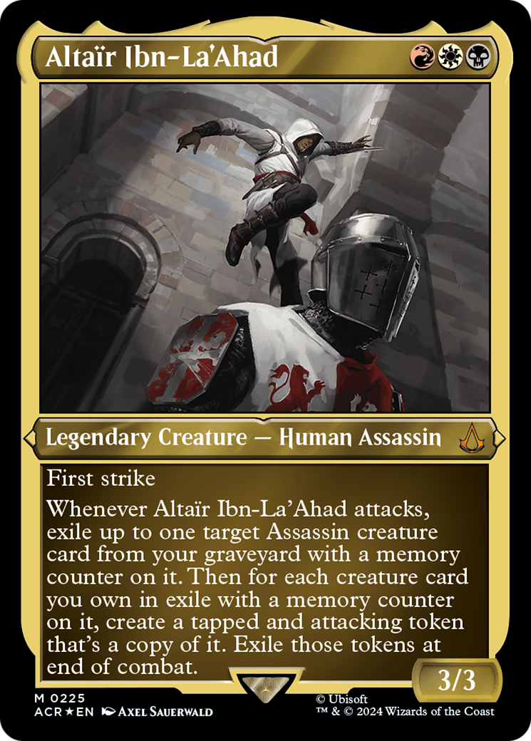 Altair Ibn-La'Ahad (Foil Etched) [Assassin's Creed] | Exor Games Summserside