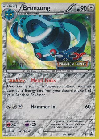 Bronzong (XY21) (Staff) [XY: Black Star Promos] | Exor Games Summserside