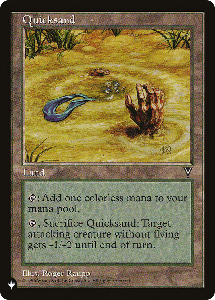 Quicksand [The List] | Exor Games Summserside