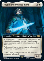 Frodo, Determined Hero (Extended Art) [The Lord of the Rings: Tales of Middle-Earth] | Exor Games Summserside