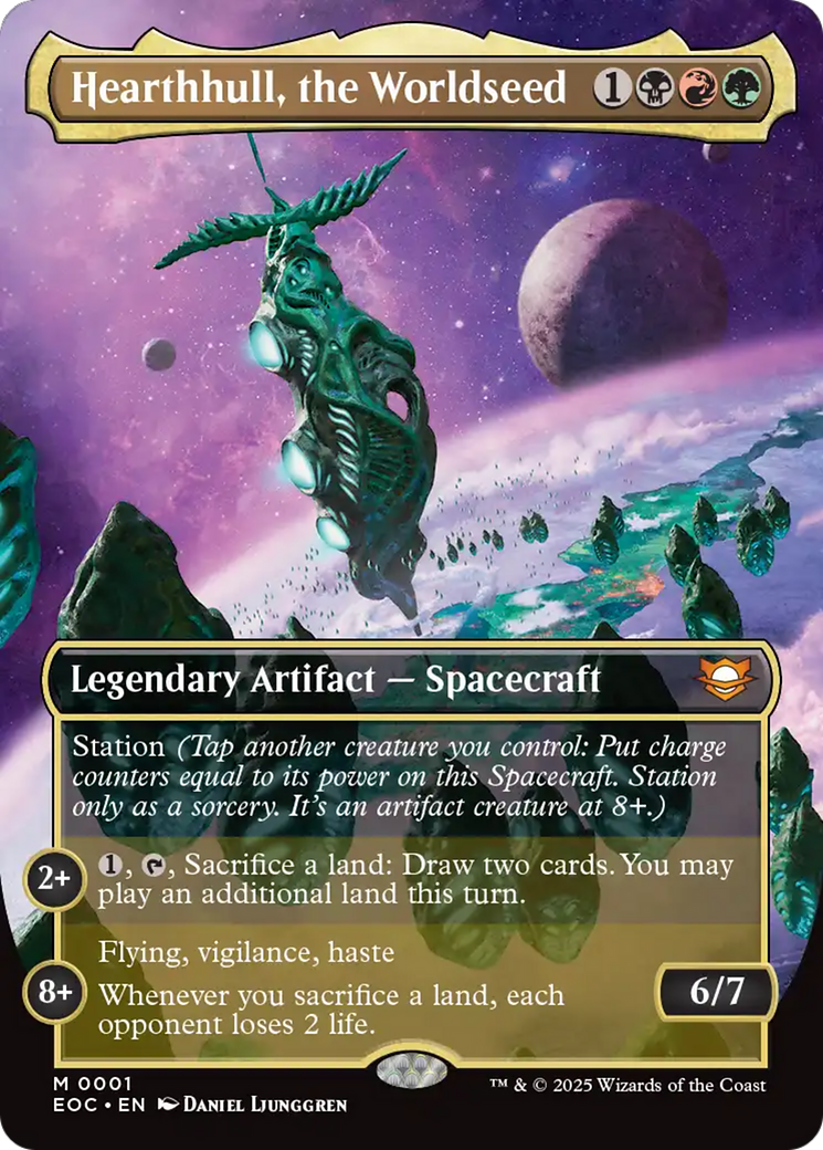 Hearthhull, the Worldseed (Borderless) [Edge of Eternities Commander] | Exor Games Summserside
