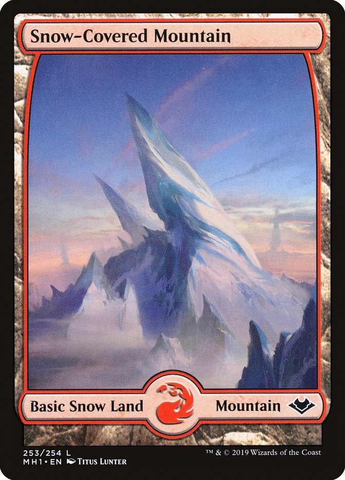 Snow-Covered Mountain [Modern Horizons] | Exor Games Summserside