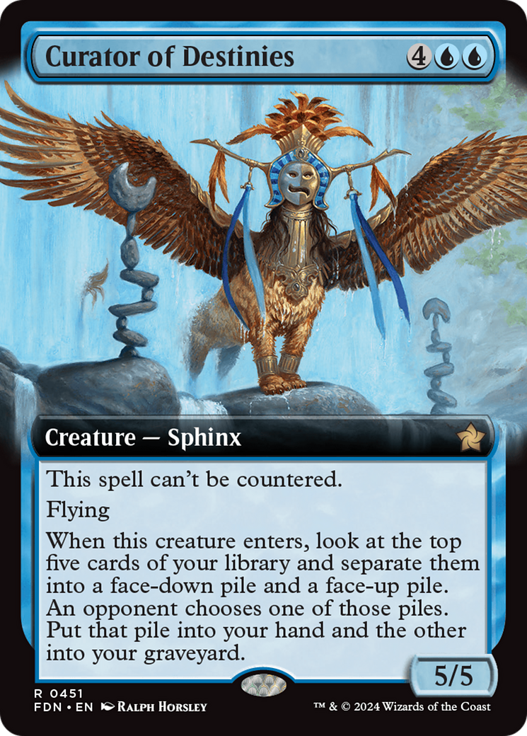 Curator of Destinies (Extended Art) [Foundations] | Exor Games Summserside