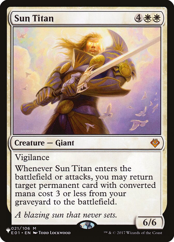 Sun Titan [The List] | Exor Games Summserside