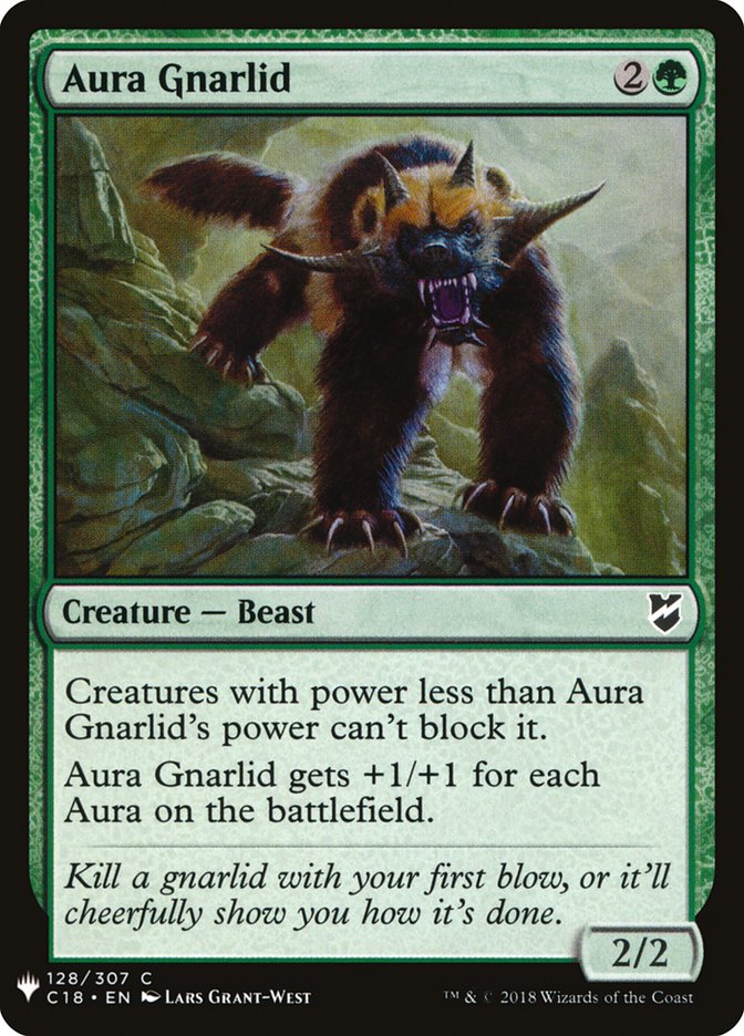 Aura Gnarlid [Mystery Booster] | Exor Games Summserside