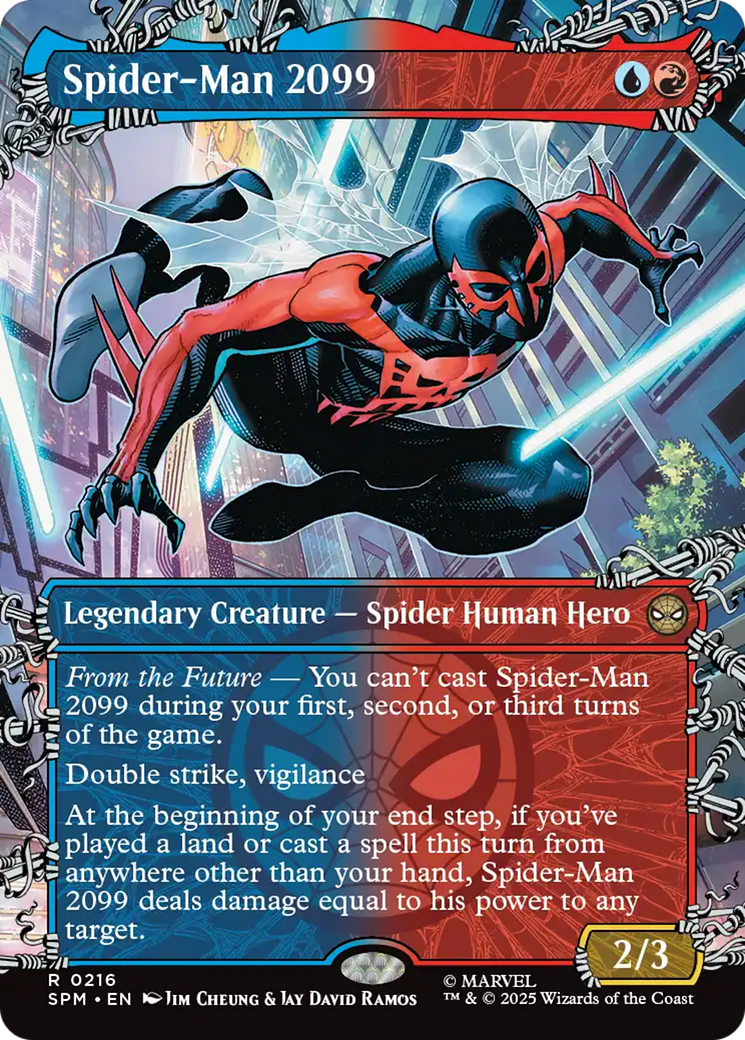 Spider-Man 2099 (0216) (Borderless) [Marvel's Spider-Man] | Exor Games Summserside