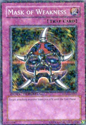 Mask of Weakness [DT01-EN047] Common | Exor Games Summserside