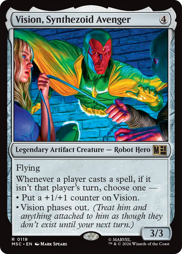 Vision, Synthezoid Avenger [Marvel Super Heroes Commander] | Exor Games Summserside