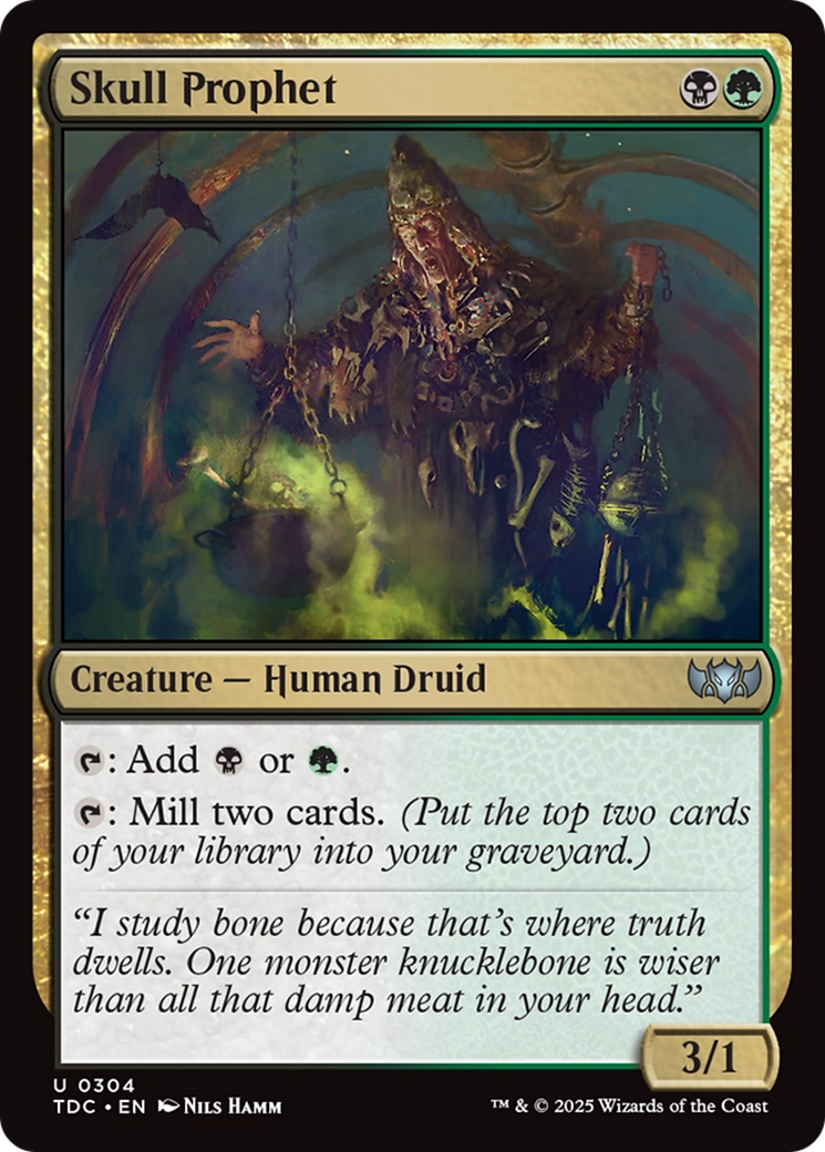 Skull Prophet [Tarkir: Dragonstorm Commander] | Exor Games Summserside