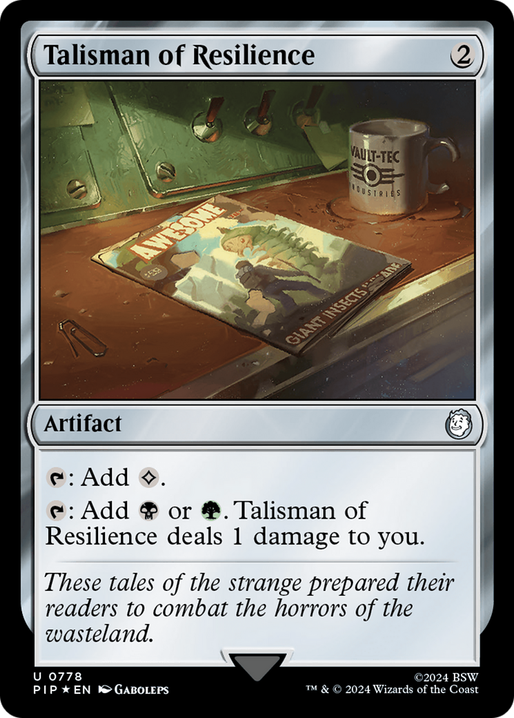 Talisman of Resilience (Surge Foil) [Fallout] | Exor Games Summserside