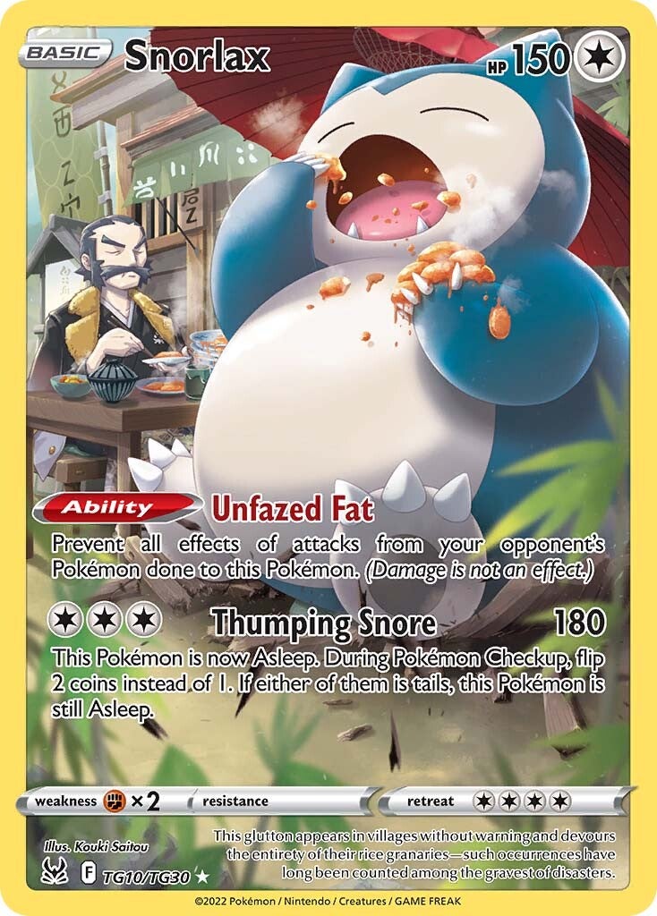 Snorlax (TG10/TG30) [Sword & Shield: Lost Origin] | Exor Games Summserside