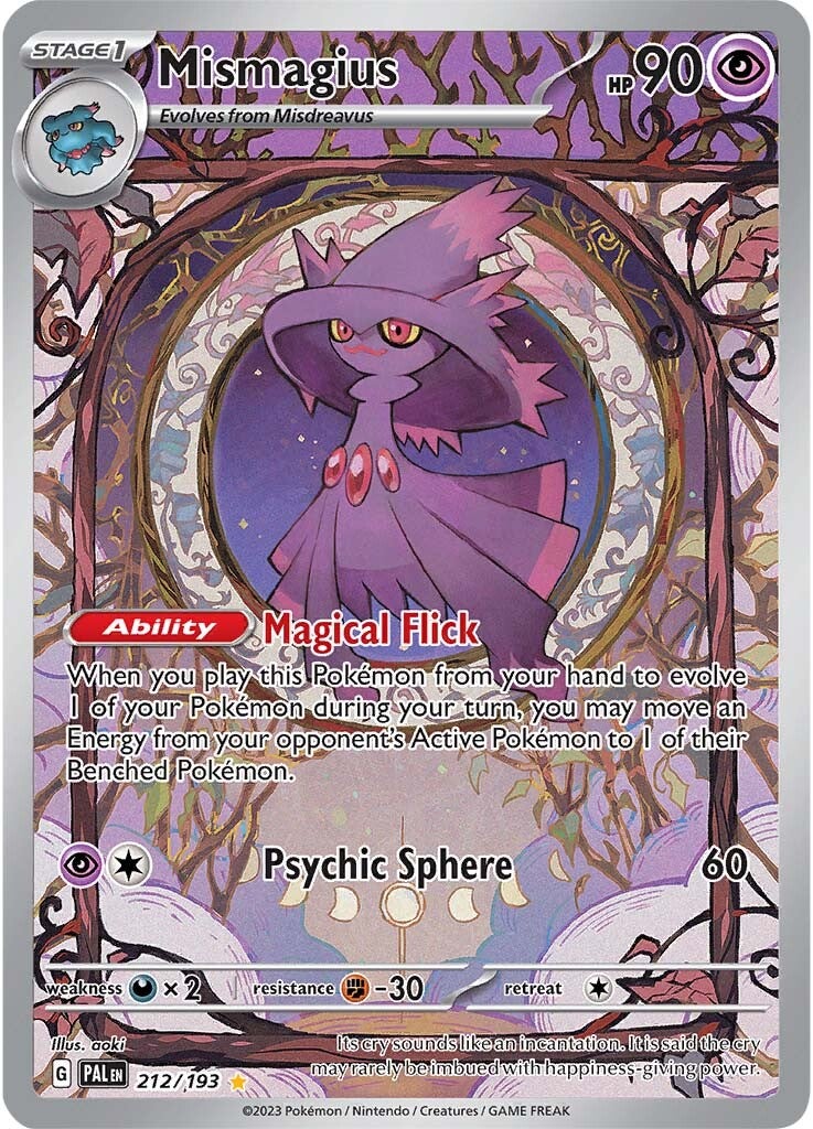 Mismagius (212/193) [Scarlet & Violet: Paldea Evolved] | Exor Games Summserside