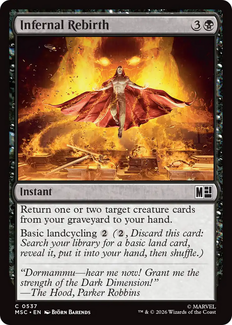 Infernal Rebirth [Marvel Super Heroes Commander] | Exor Games Summserside
