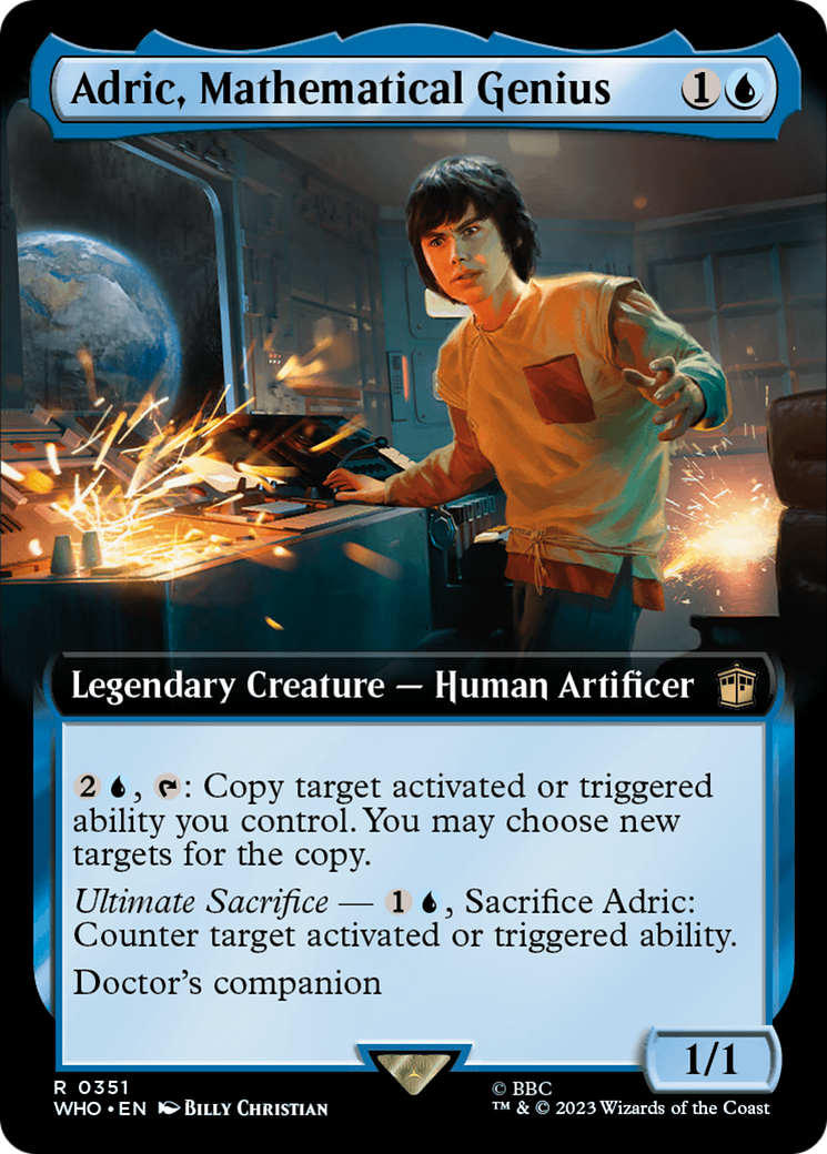 Adric, Mathematical Genius (Extended Art) [Doctor Who] | Exor Games Summserside