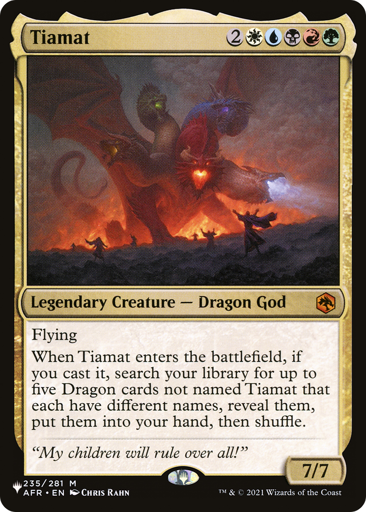 Tiamat [The List] | Exor Games Summserside