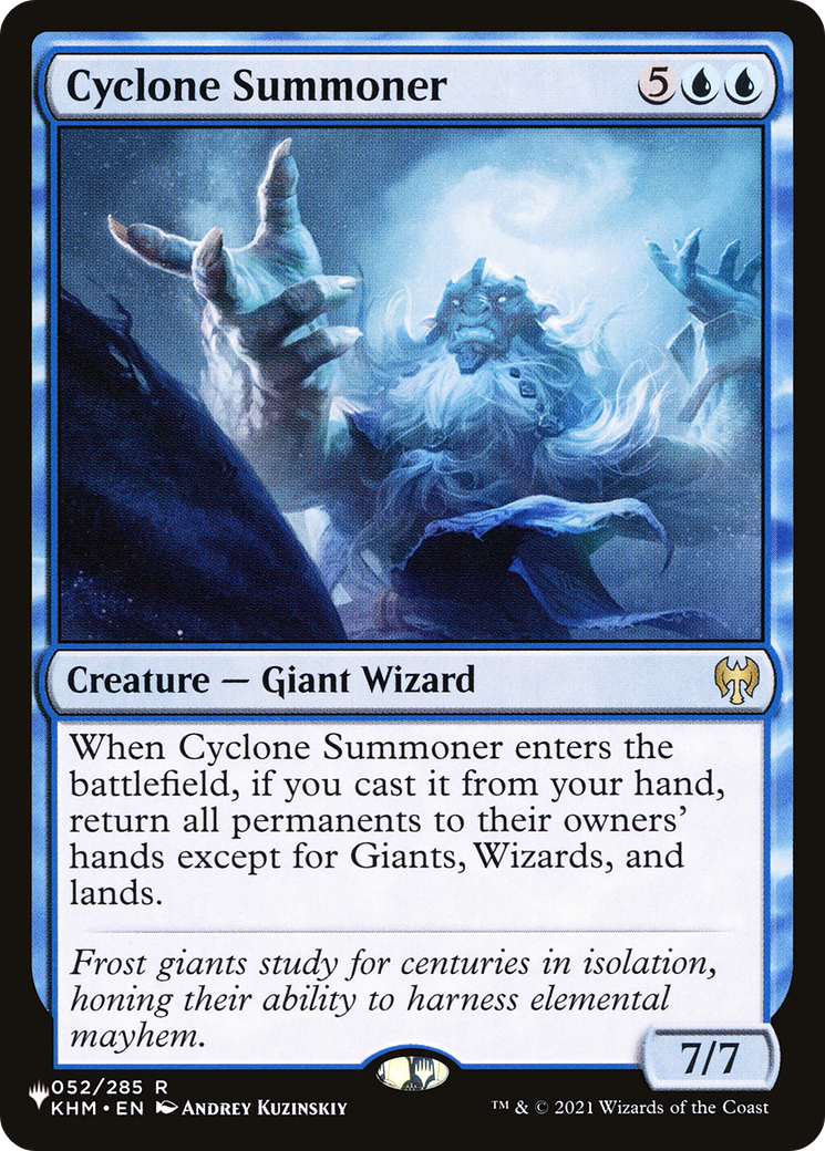 Cyclone Summoner [The List] | Exor Games Summserside