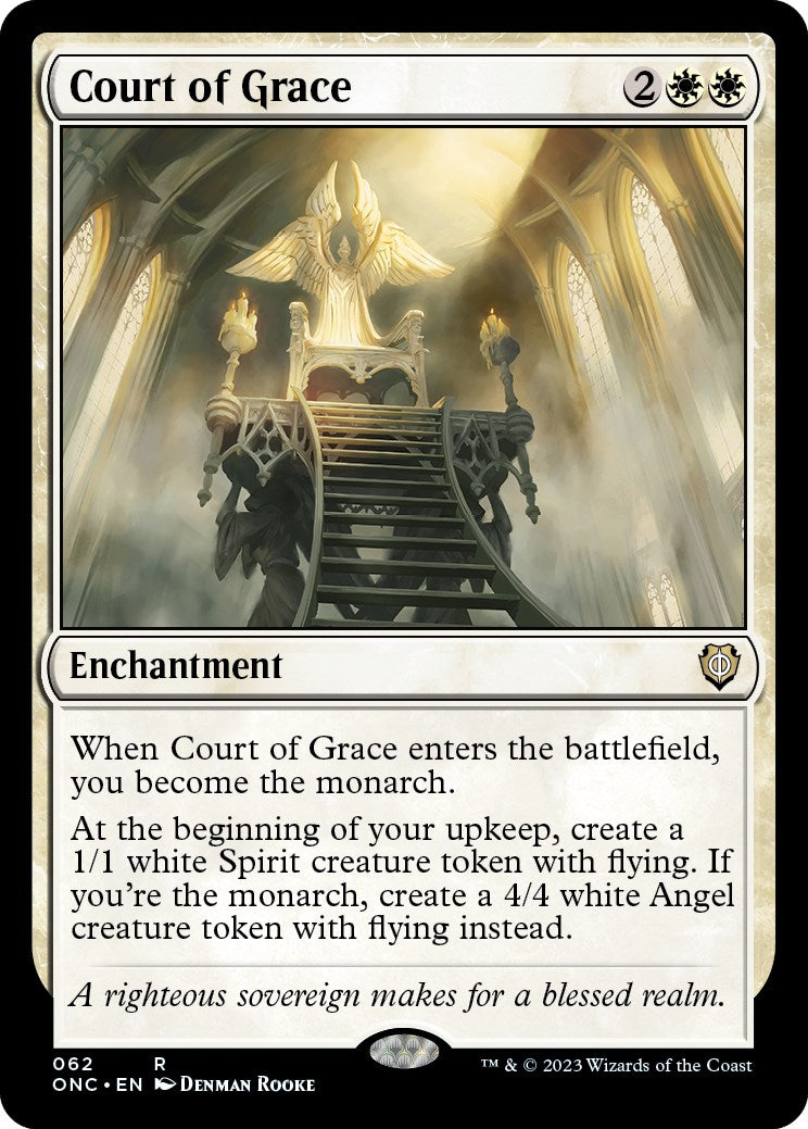 Court of Grace [Phyrexia: All Will Be One Commander] | Exor Games Summserside
