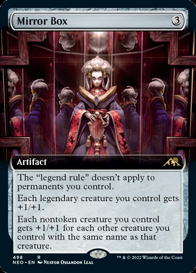 Mirror Box (Extended Art) [Kamigawa: Neon Dynasty] | Exor Games Summserside