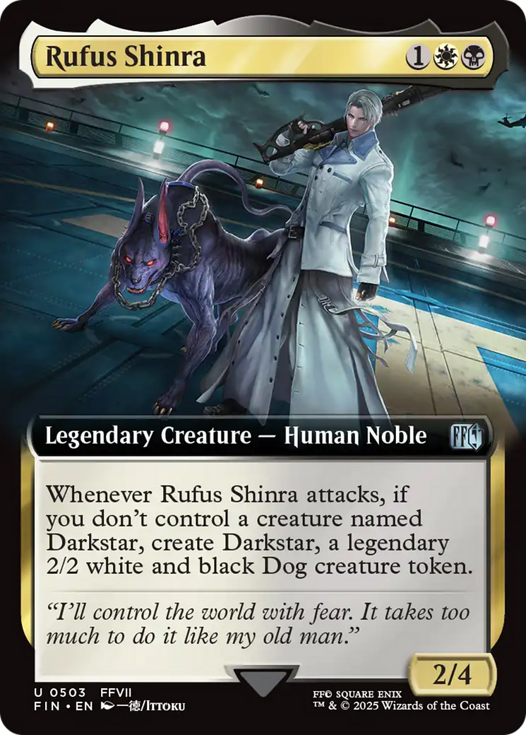 Rufus Shinra (Extended Art) [FINAL FANTASY] | Exor Games Summserside