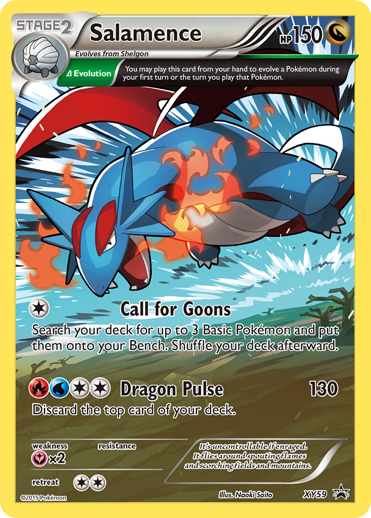 Salamence (XY59) [XY: Black Star Promos] | Exor Games Summserside