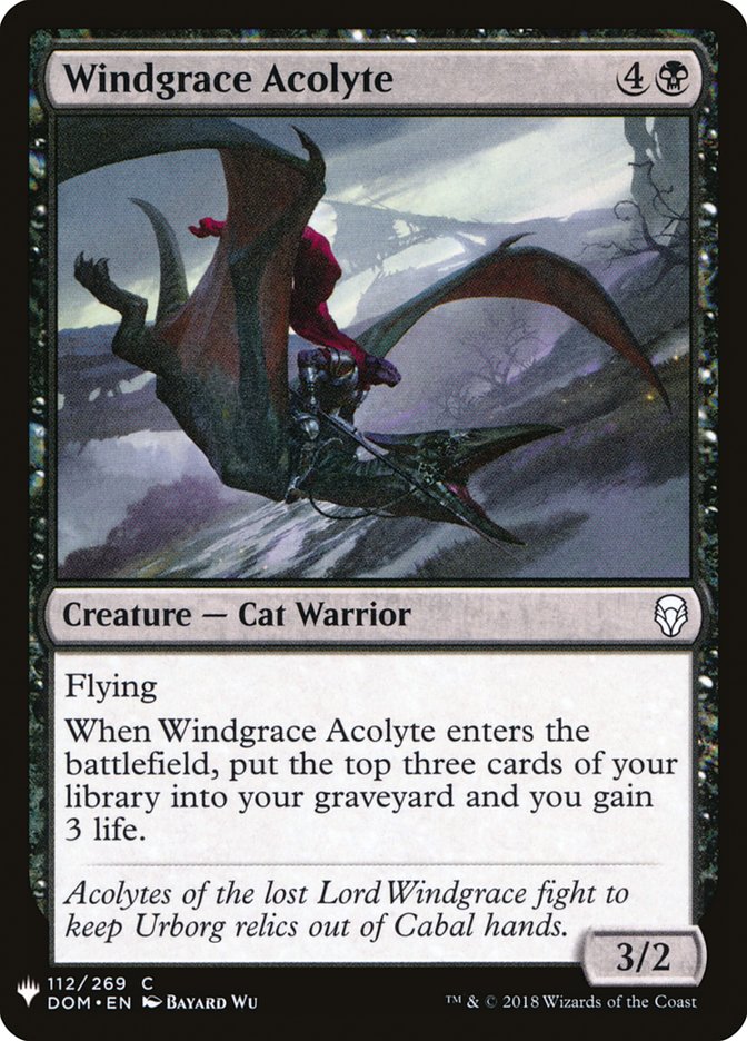 Windgrace Acolyte [Mystery Booster] | Exor Games Summserside