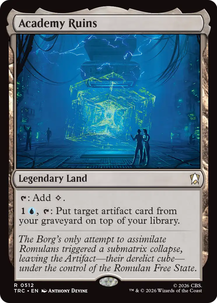 Academy Ruins (Surge Foil) [Star Trek Commander] | Exor Games Summserside