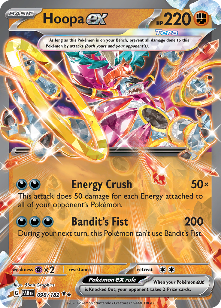 Hoopa ex (098/182) [Scarlet & Violet: Paradox Rift] | Exor Games Summserside