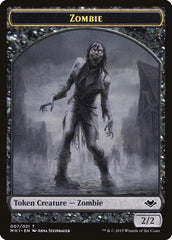 Marit Lage // Zombie Double-Sided Token [Modern Horizons Tokens] | Exor Games Summserside