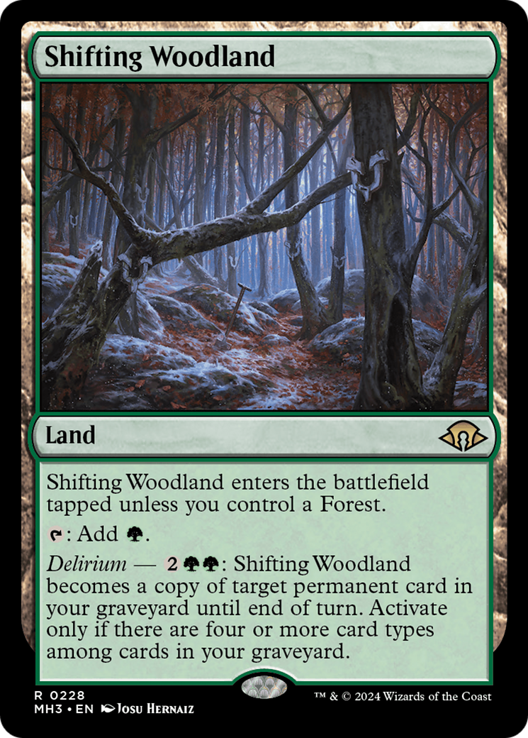 Shifting Woodland [Modern Horizons 3] | Exor Games Summserside