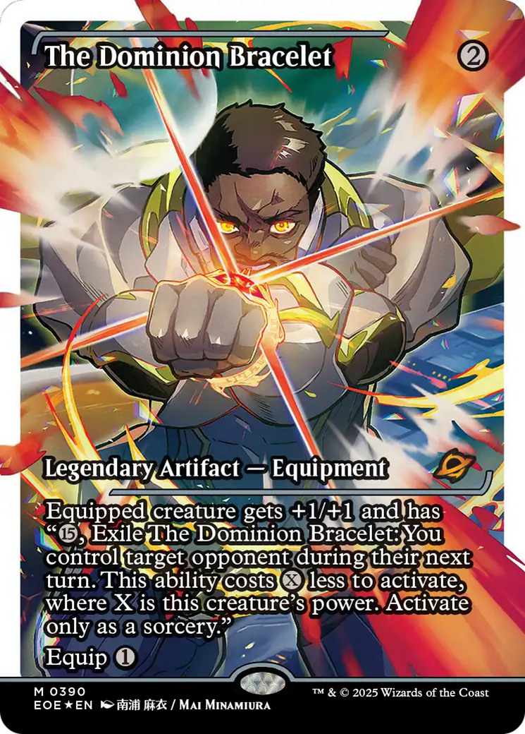 The Dominion Bracelet (Showcase) (Fracture Foil) [Edge of Eternities] | Exor Games Summserside