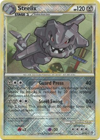 Steelix (24/95) (League Promo) [HeartGold & SoulSilver: Unleashed] | Exor Games Summserside