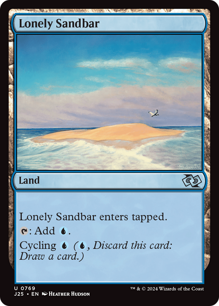 Lonely Sandbar [Foundations Jumpstart] | Exor Games Summserside