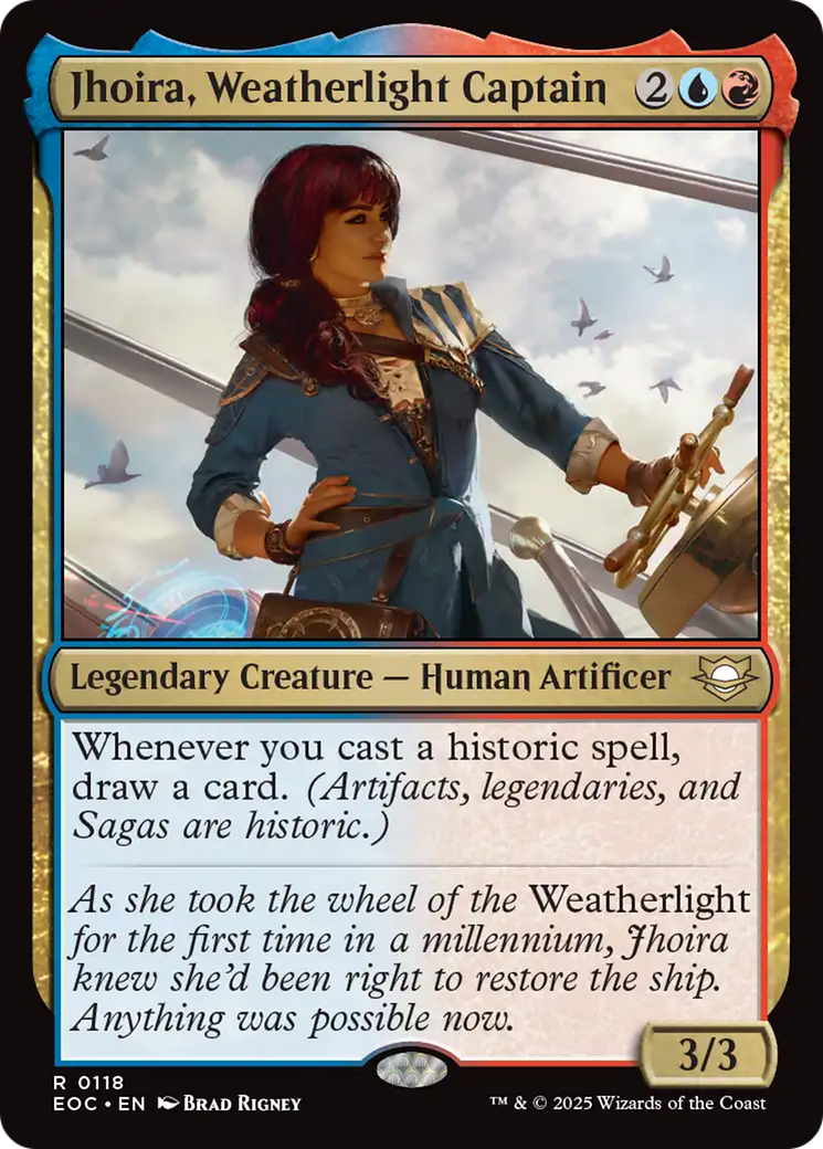 Jhoira, Weatherlight Captain [Edge of Eternities Commander] | Exor Games Summserside