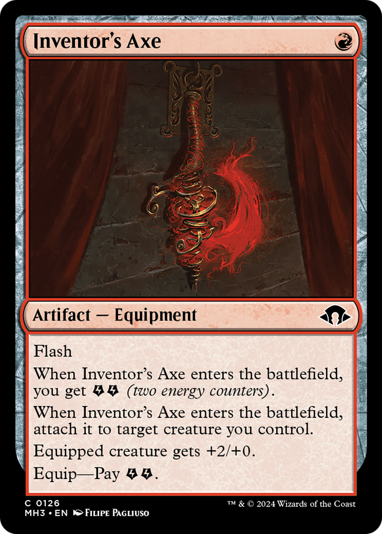 Inventor's Axe [Modern Horizons 3] | Exor Games Summserside