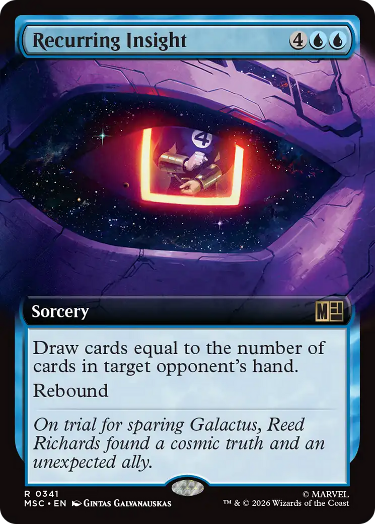 Recurring Insight (Extended Art) [Marvel Super Heroes Commander] | Exor Games Summserside