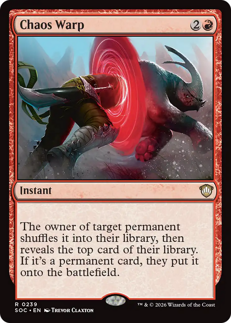 Chaos Warp [Secrets of Strixhaven Commander] | Exor Games Summserside