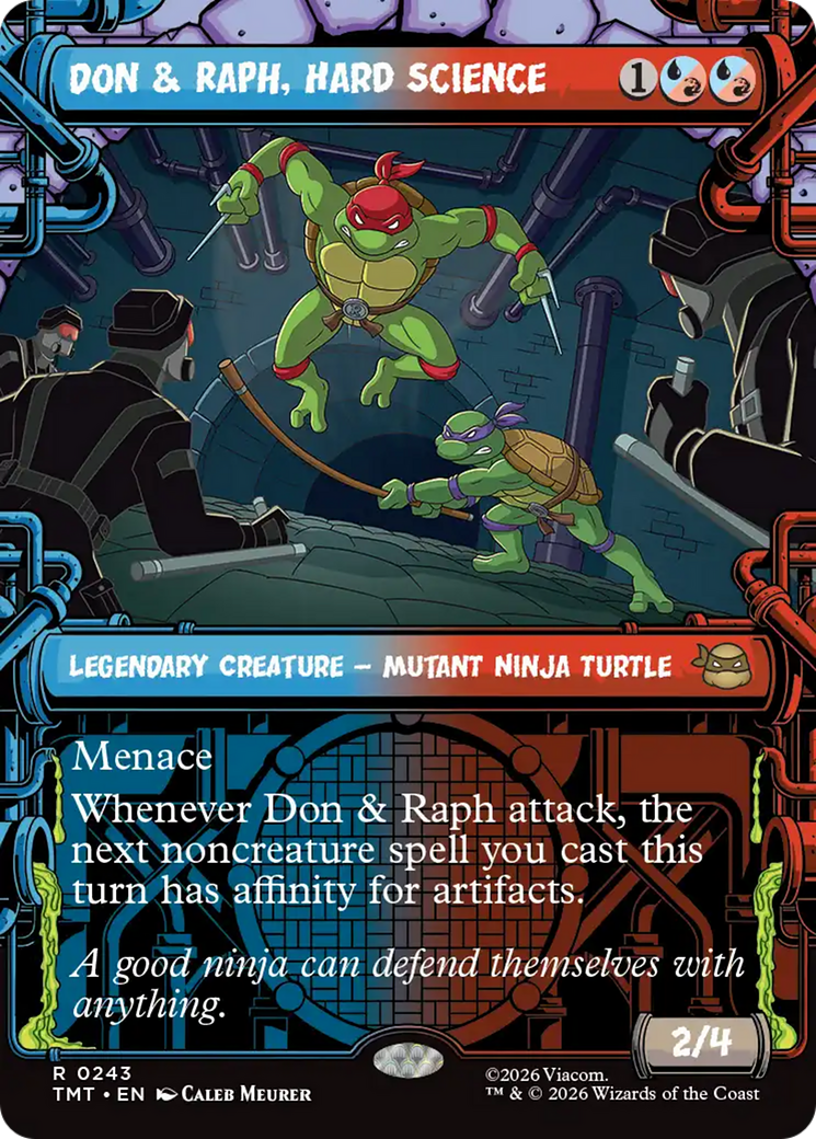 Don & Raph, Hard Science (Showcase) [Teenage Mutant Ninja Turtles] | Exor Games Summserside