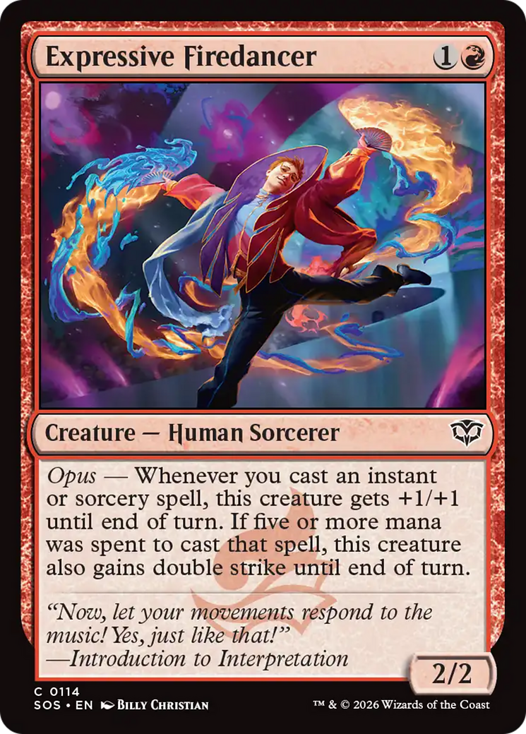 Expressive Firedancer [Secrets of Strixhaven] | Exor Games Summserside