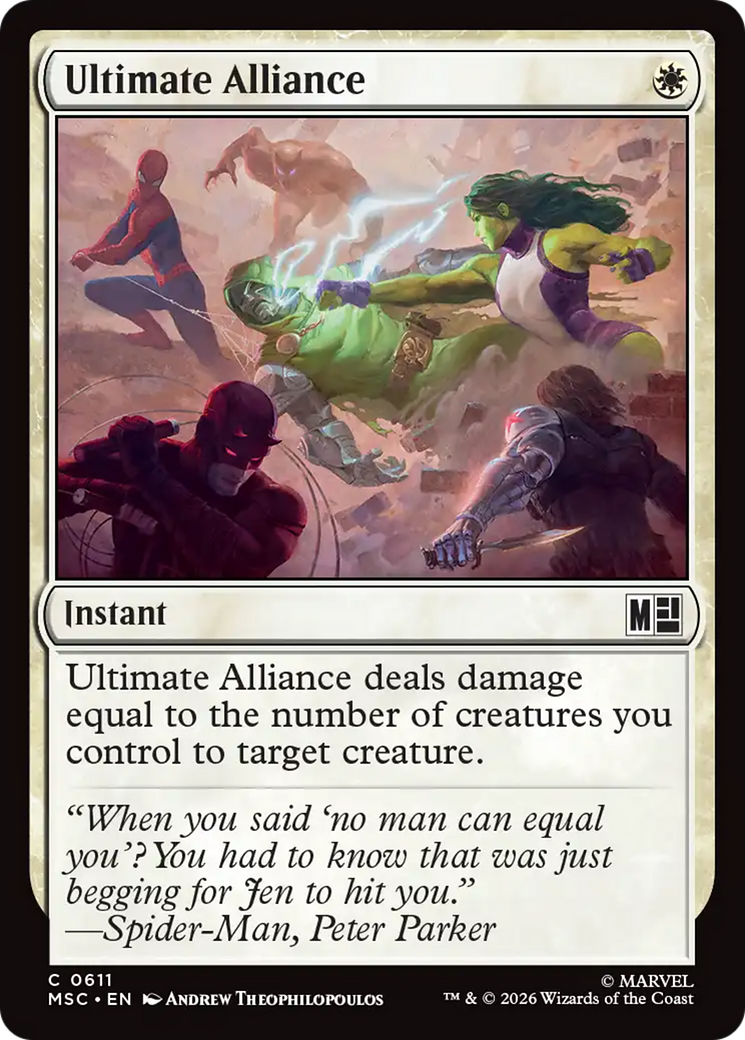 Ultimate Alliance [Marvel Super Heroes Commander] | Exor Games Summserside