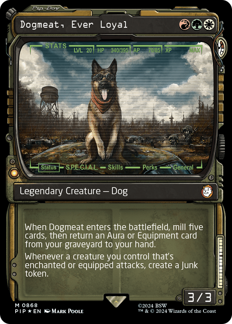 Dogmeat, Ever Loyal (Showcase) (Surge Foil) [Fallout] | Exor Games Summserside