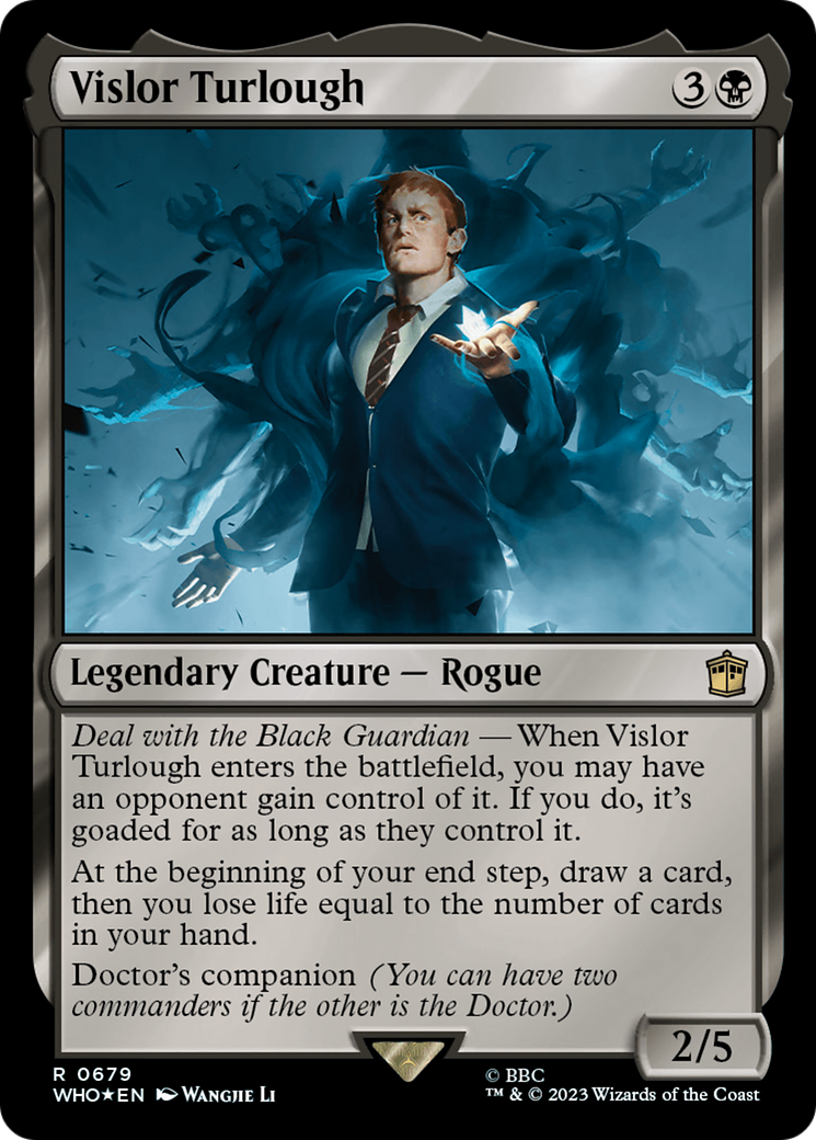 Vislor Turlough (Surge Foil) [Doctor Who] | Exor Games Summserside