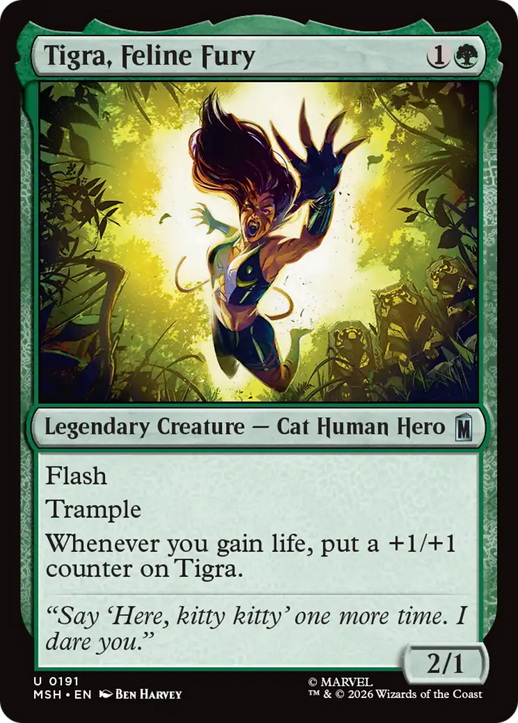 Tigra, Feline Fury [Marvel Super Heroes] | Exor Games Summserside