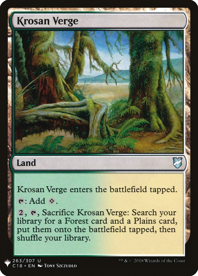 Krosan Verge [Mystery Booster] | Exor Games Summserside