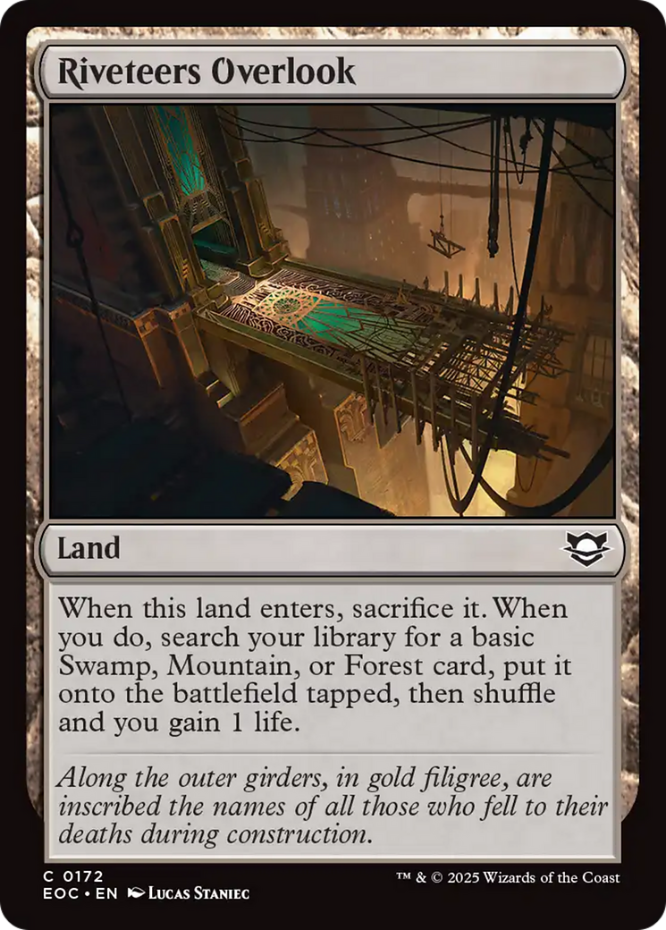 Riveteers Overlook [Edge of Eternities Commander] | Exor Games Summserside